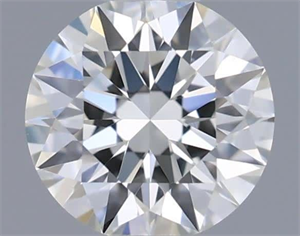 Picture of Natural Diamond 0.40 Carats, Round with Excellent Cut, H Color, VS1 Clarity and Certified by IGI