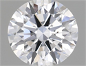 Natural Diamond 0.40 Carats, Round with Excellent Cut, D Color, VS2 Clarity and Certified by GIA