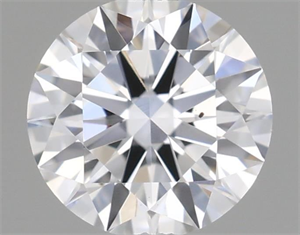 Picture of Natural Diamond 0.40 Carats, Round with Excellent Cut, D Color, VS2 Clarity and Certified by GIA