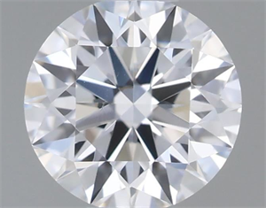 Picture of Natural Diamond 0.40 Carats, Round with Excellent Cut, D Color, VS2 Clarity and Certified by GIA