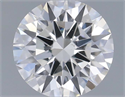 Natural Diamond 0.40 Carats, Round with Excellent Cut, G Color, SI1 Clarity and Certified by GIA