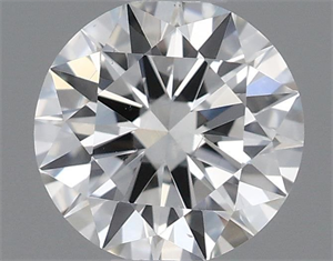 Picture of Natural Diamond 0.40 Carats, Round with Excellent Cut, H Color, VS2 Clarity and Certified by GIA