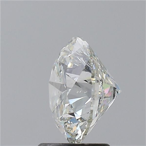 Picture of Natural Diamond 2.46 Carats, Round with Excellent Cut, H Color, I1 Clarity and Certified by GIA