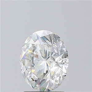 Picture of Natural Diamond 2.02 Carats, Round with Excellent Cut, G Color, I1 Clarity and Certified by GIA