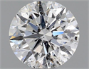 Natural Diamond 0.50 Carats, Round with Excellent Cut, G Color, I1 Clarity and Certified by GIA