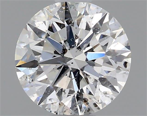 Picture of Natural Diamond 0.50 Carats, Round with Excellent Cut, G Color, I1 Clarity and Certified by GIA