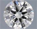 Natural Diamond 0.40 Carats, Round with Excellent Cut, I Color, SI1 Clarity and Certified by IGI