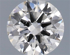 Picture of Natural Diamond 0.40 Carats, Round with Excellent Cut, I Color, SI1 Clarity and Certified by IGI