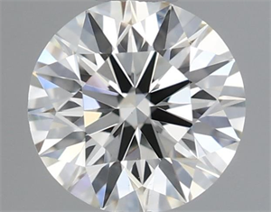 Picture of Natural Diamond 0.46 Carats, Round with Excellent Cut, H Color, VS1 Clarity and Certified by IGI