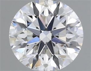 Picture of Natural Diamond 0.41 Carats, Round with Excellent Cut, E Color, VS1 Clarity and Certified by IGI