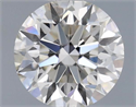 Natural Diamond 0.41 Carats, Round with Excellent Cut, G Color, VS1 Clarity and Certified by IGI