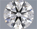 Natural Diamond 0.40 Carats, Round with Excellent Cut, G Color, VS2 Clarity and Certified by IGI