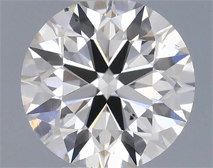 Picture of Natural Diamond 0.40 Carats, Round with Excellent Cut, G Color, VS2 Clarity and Certified by IGI