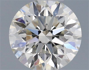 Picture of Natural Diamond 0.40 Carats, Round with Excellent Cut, H Color, VS2 Clarity and Certified by IGI