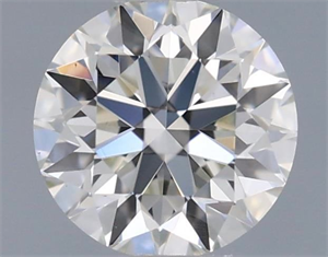 Picture of Natural Diamond 0.42 Carats, Round with Excellent Cut, G Color, VS1 Clarity and Certified by IGI