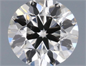 Natural Diamond 0.40 Carats, Round with Excellent Cut, G Color, SI1 Clarity and Certified by IGI