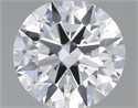 Natural Diamond 0.40 Carats, Round with Excellent Cut, E Color, VS2 Clarity and Certified by GIA