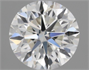 Natural Diamond 0.40 Carats, Round with Very Good Cut, J Color, VS2 Clarity and Certified by GIA