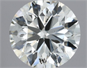 Natural Diamond 0.40 Carats, Round with Excellent Cut, I Color, SI2 Clarity and Certified by IGI