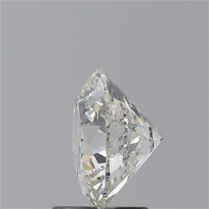 Picture of Natural Diamond 2.03 Carats, Round with Excellent Cut, J Color, SI2 Clarity and Certified by GIA