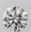 Natural Diamond 0.40 Carats, Round with Excellent Cut, E Color, VS2 Clarity and Certified by GIA