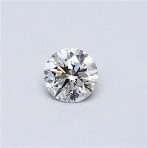 Picture of Natural Diamond 0.40 Carats, Round with Excellent Cut, G Color, VS2 Clarity and Certified by GIA