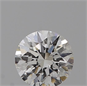 Natural Diamond 0.40 Carats, Round with Excellent Cut, G Color, VS2 Clarity and Certified by GIA