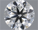 Natural Diamond 0.50 Carats, Round with Very Good Cut, K Color, VVS2 Clarity and Certified by GIA