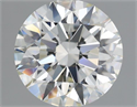 Natural Diamond 2.01 Carats, Round with Excellent Cut, I Color, VVS2 Clarity and Certified by IGI