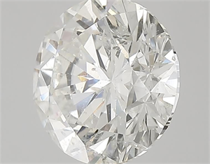 Picture of Natural Diamond 2.00 Carats, Round with Excellent Cut, J Color, I1 Clarity and Certified by GIA