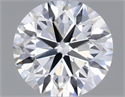 Natural Diamond 0.40 Carats, Round with Very Good Cut, I Color, VS2 Clarity and Certified by GIA