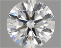 Natural Diamond 2.51 Carats, Round with Excellent Cut, H Color, VS1 Clarity and Certified by GIA