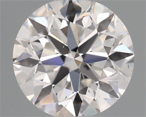 Picture of Natural Diamond 0.45 Carats, Round with Very Good Cut, D Color, VS2 Clarity and Certified by GIA