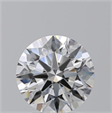 Natural Diamond 2.01 Carats, Round with Excellent Cut, D Color, VVS2 Clarity and Certified by GIA