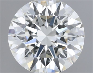 Picture of Natural Diamond 0.50 Carats, Round with Excellent Cut, J Color, VVS2 Clarity and Certified by GIA