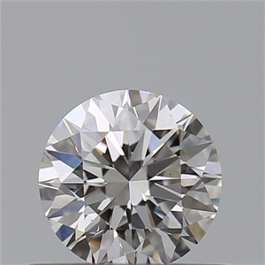 Picture of Natural Diamond 0.46 Carats, Round with Excellent Cut, I Color, VS2 Clarity and Certified by GIA