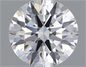 Natural Diamond 0.41 Carats, Round with Excellent Cut, E Color, SI1 Clarity and Certified by GIA