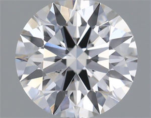 Picture of Natural Diamond 0.41 Carats, Round with Excellent Cut, E Color, SI1 Clarity and Certified by GIA