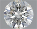 Natural Diamond 0.50 Carats, Round with Excellent Cut, K Color, VVS2 Clarity and Certified by GIA