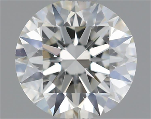 Picture of Natural Diamond 0.50 Carats, Round with Excellent Cut, K Color, VVS2 Clarity and Certified by GIA