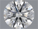 Natural Diamond 0.42 Carats, Round with Excellent Cut, J Color, SI2 Clarity and Certified by GIA