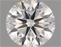 Natural Diamond 0.40 Carats, Round with Very Good Cut, D Color, VVS2 Clarity and Certified by GIA