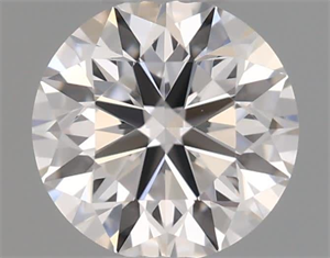 Picture of Natural Diamond 0.40 Carats, Round with Very Good Cut, D Color, VVS2 Clarity and Certified by GIA