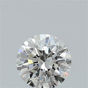 Picture of Natural Diamond 0.52 Carats, Round with Excellent Cut, J Color, SI1 Clarity and Certified by GIA