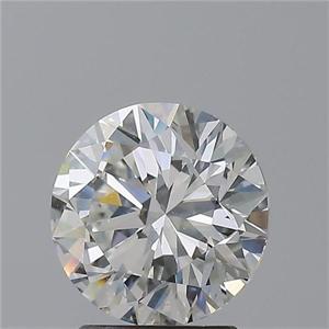 Picture of Natural Diamond 2.00 Carats, Round with Very Good Cut, H Color, VS1 Clarity and Certified by GIA