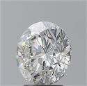 Natural Diamond 2.80 Carats, Round with Excellent Cut, I Color, SI2 Clarity and Certified by GIA