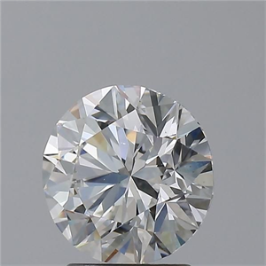 Picture of Natural Diamond 2.00 Carats, Round with Excellent Cut, G Color, VS1 Clarity and Certified by GIA