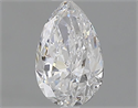 Natural Diamond 1.00 Carats, Pear with  Cut, D Color, VS2 Clarity and Certified by GIA