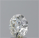 Natural Diamond 2.01 Carats, Round with Excellent Cut, I Color, SI2 Clarity and Certified by GIA