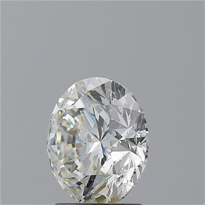 Picture of Natural Diamond 2.01 Carats, Round with Excellent Cut, I Color, SI2 Clarity and Certified by GIA